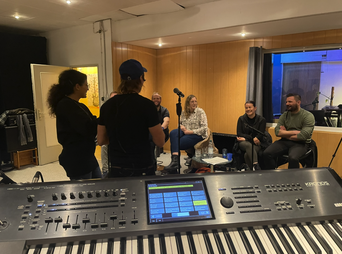 Eindrücke vom Proberaumkonzert für Hochzeitspaare