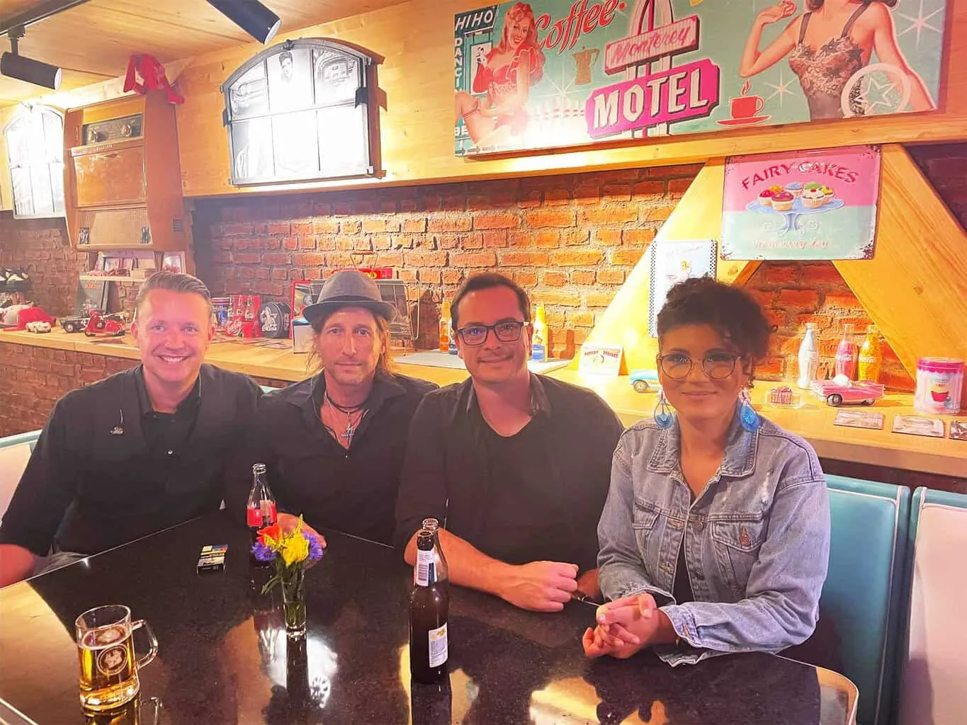 Dropzone auf einer Feier