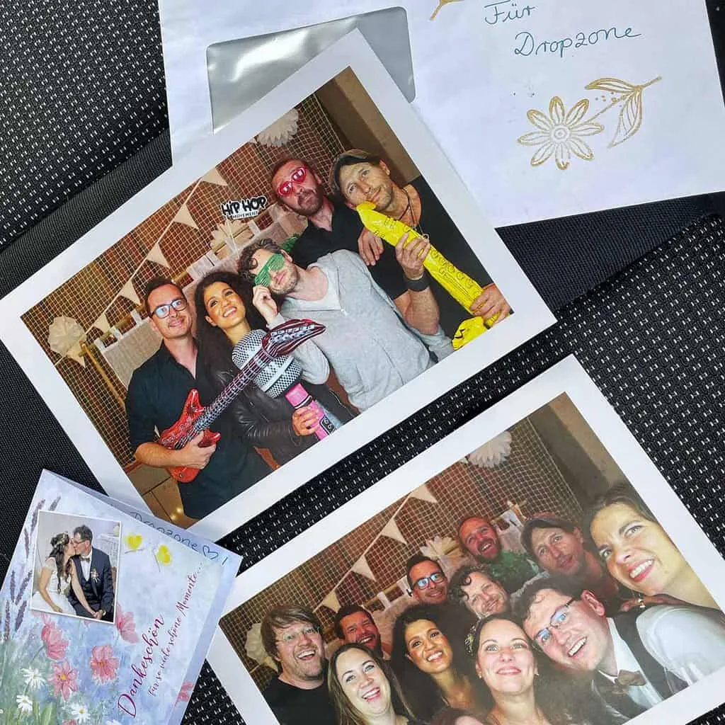 Private Feier mit Dropzone