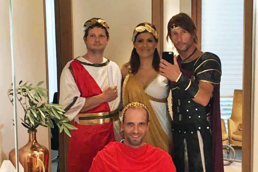 Mottoparty: Wie bei den alten Römern